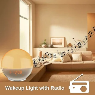Wake-Up Light Wekker Wit