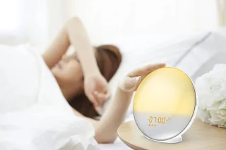 Wake-Up Light Wekker Wit