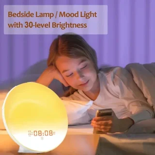 Wake-Up Light Wekker Wit