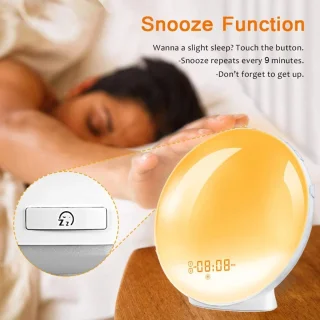 Wake-Up Light Wekker Wit