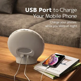 Wake-Up Light Wekker Wit