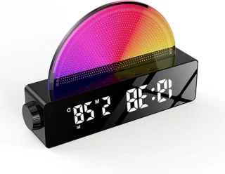 Wake Up Light Wekkerlamp Zwart H 20,8 cm