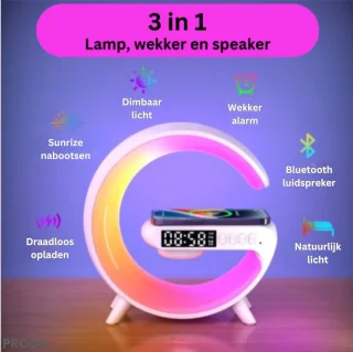 Wake-up Light Wekkerradio Bluetooth Speaker