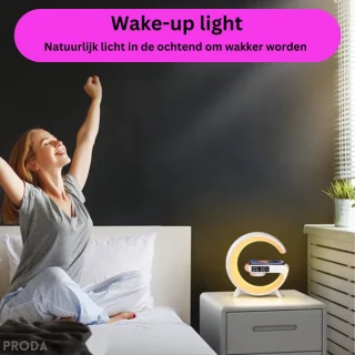 Wake-up Light Wekkerradio Bluetooth Speaker