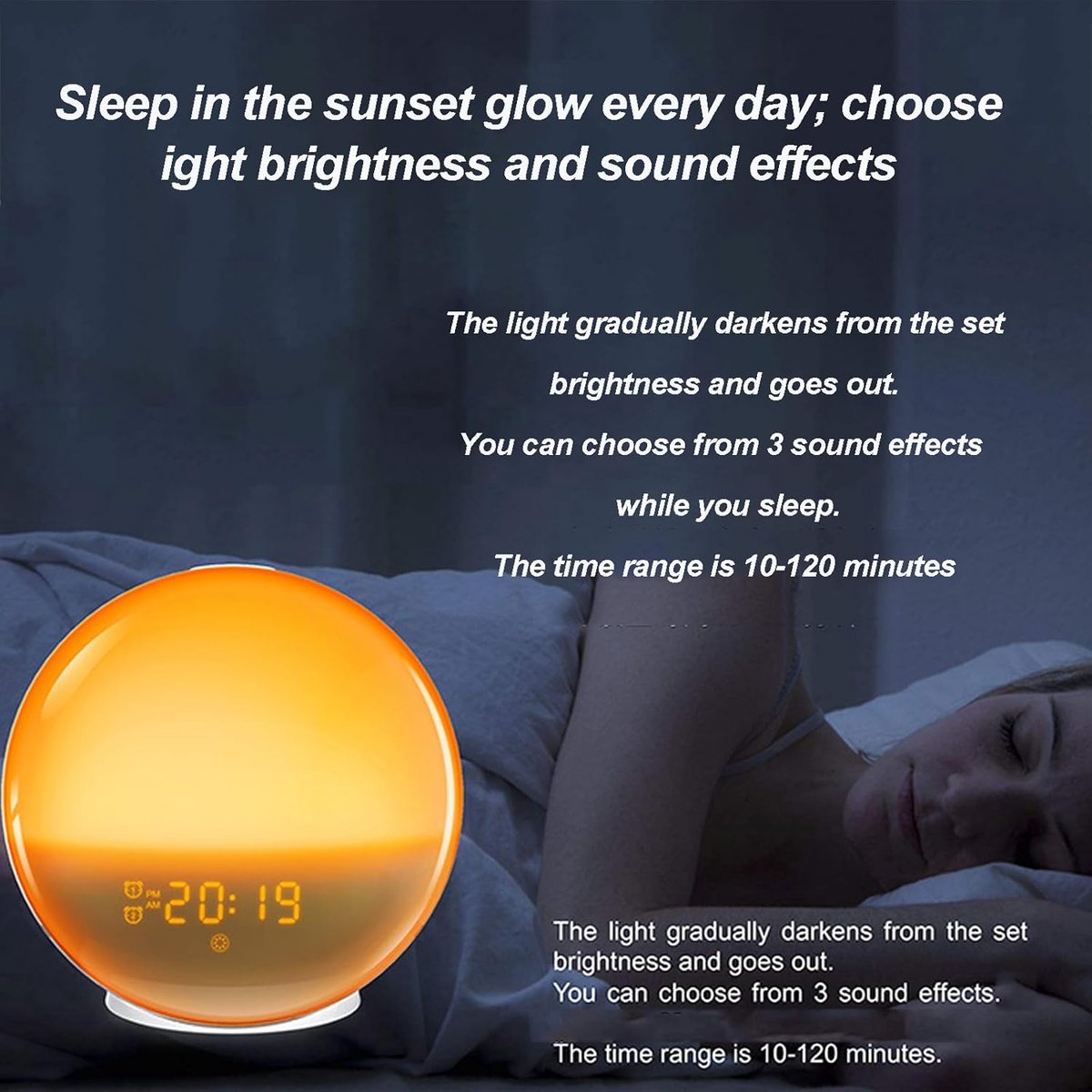 Wat vinden we goed aan de Wake up light wit - wekkerradio en bedlamp