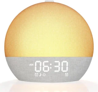 Wake-up Light - Wit - Zonsopgangssimulatie met Natuurgeluiden en Bluetooth
