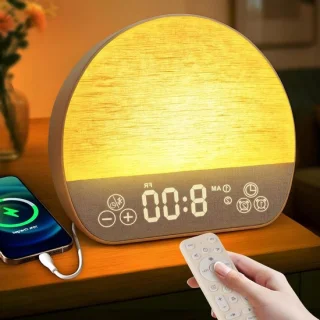 Wake-up light zonsopgang klok