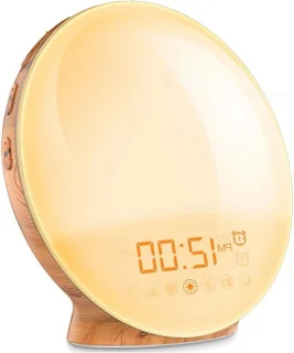 Wake Up Light Zonsopgangwekker Zwart