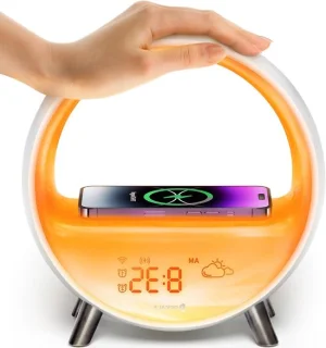 Wekker lamp wake-up light wit