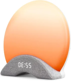 Wekker licht oranje review
