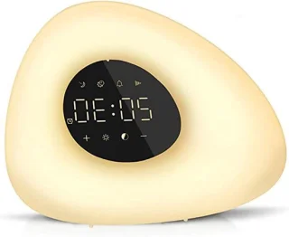 Wekker met licht