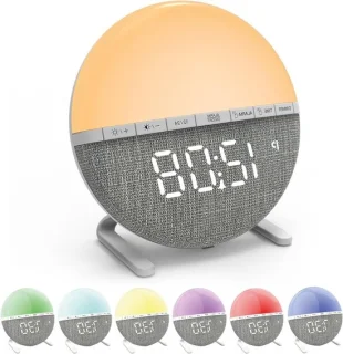 Wekker met licht – wake-uplight