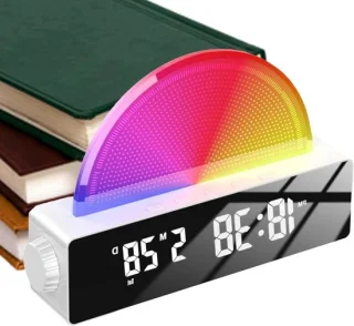 Wekker met lichtsimulatie