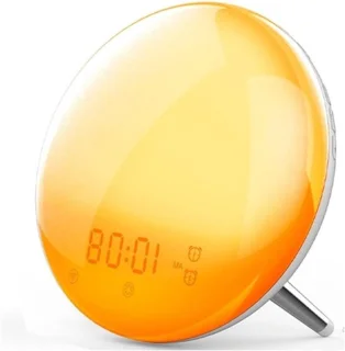 Wekker met wake-up light