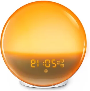 Wekker met zonsopgangsimulatie