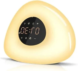 Wekker Nachtlamp - Digitale Klok - Wit