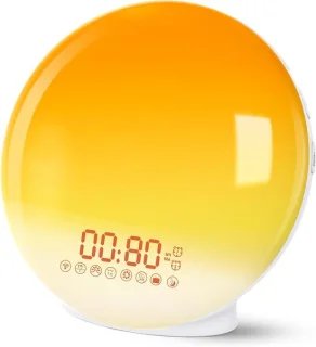 Wekkerlamp Wake Up Light geel