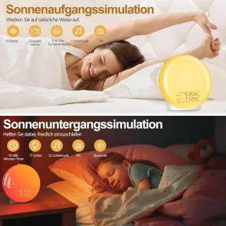 Wekkerlicht Alarmklok