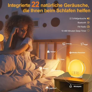 Wekkerlicht Alarmklok