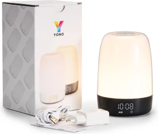 YONO Wake Up Light digitale wekker zwart