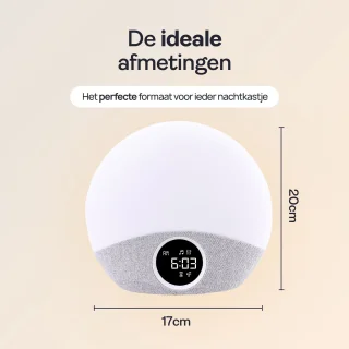 Zenvira Wake Up Light Digitale Wekker