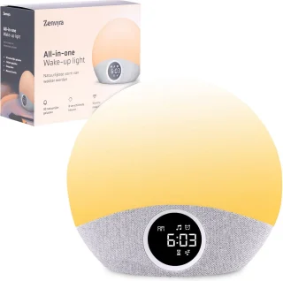 Zenvira Wake Up Light Digitale Wekker