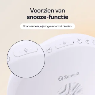 Zenvira Wake Up Light Digitale Wekker