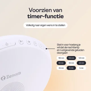 Zenvira Wake Up Light Digitale Wekker