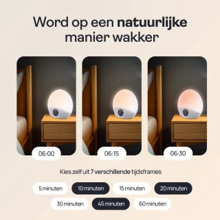 Zenvira Wake Up Light Digitale Wekker