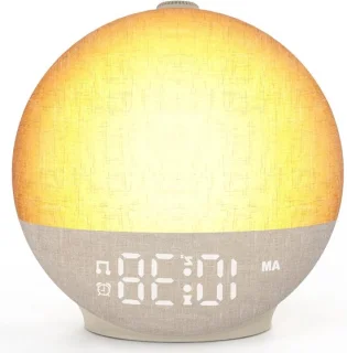 Zonsopgangwekker en witte ruismachine - beige review