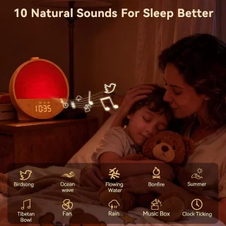 Wat vinden we goed aan de Zonsopgangwekker Houtnerf