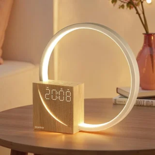 Zonsopgangwekker Touchtafellamp USB Oplaadpoort