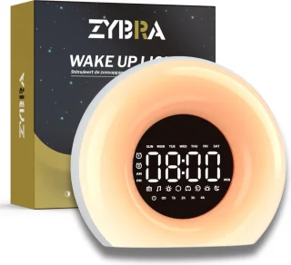 Zybra Premium Wake Up Light digitale wekker