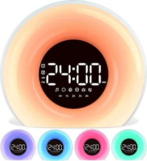 Zybra Premium Wake Up Light digitale wekker