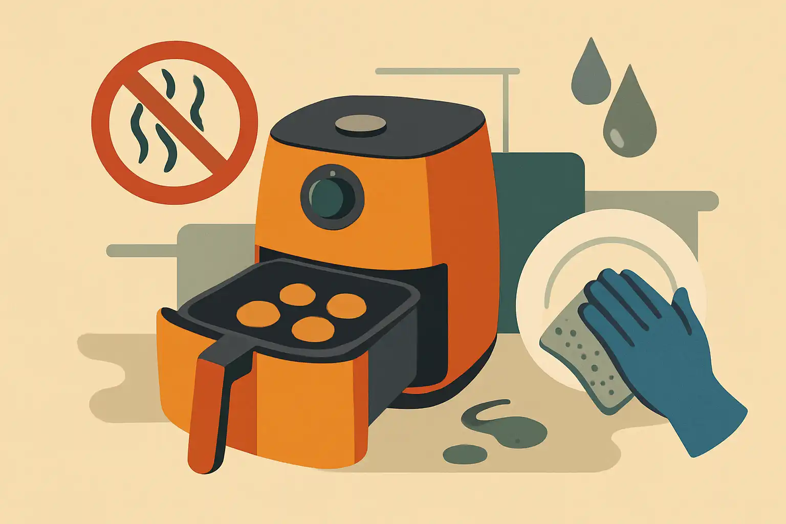 Airfryer-etiquette: zo deel je de keuken zonder strijd om geur, vet en afwas