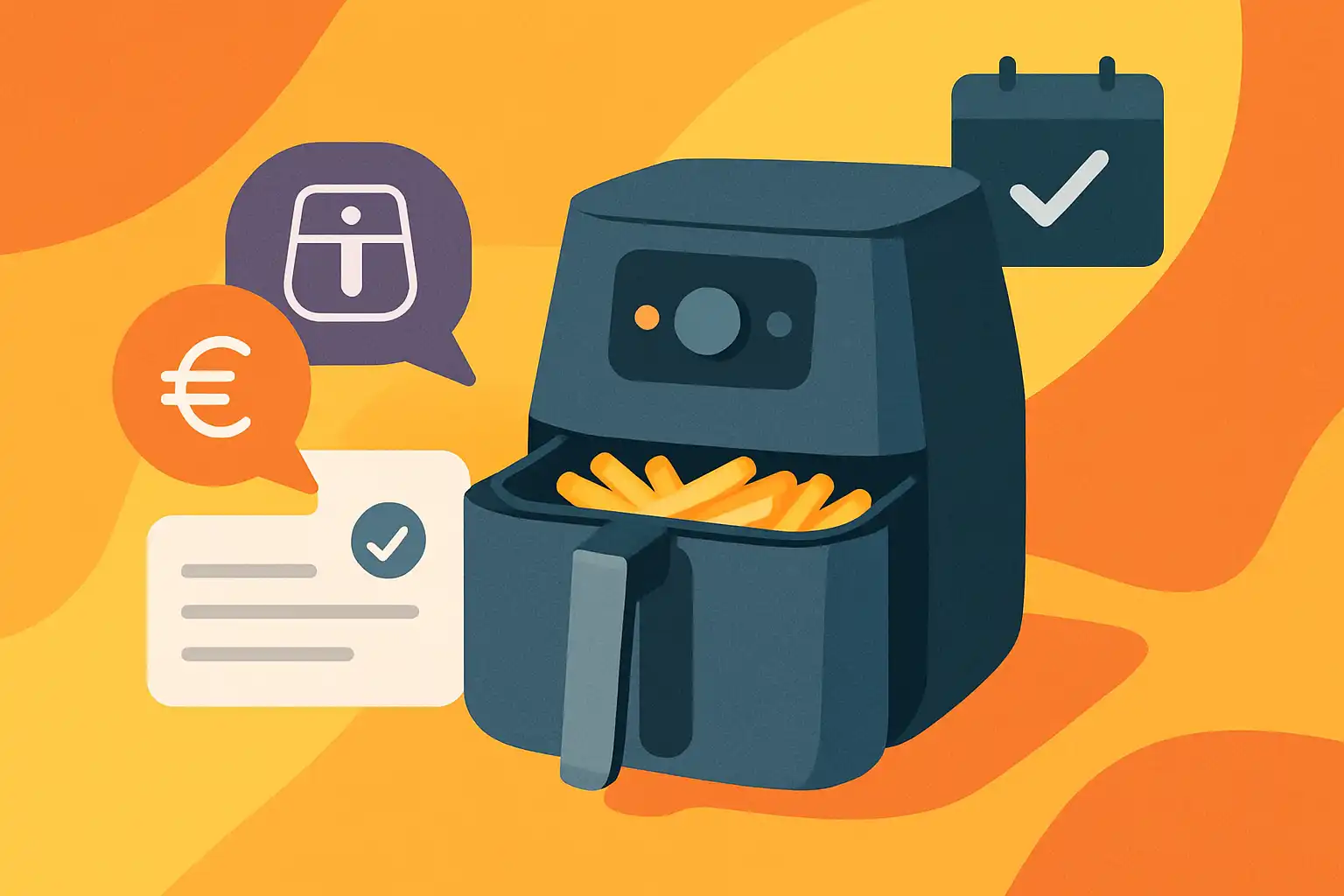 Airfryer huren in plaats van kopen: werkt een abonnementsmodel voor jouw keuken?