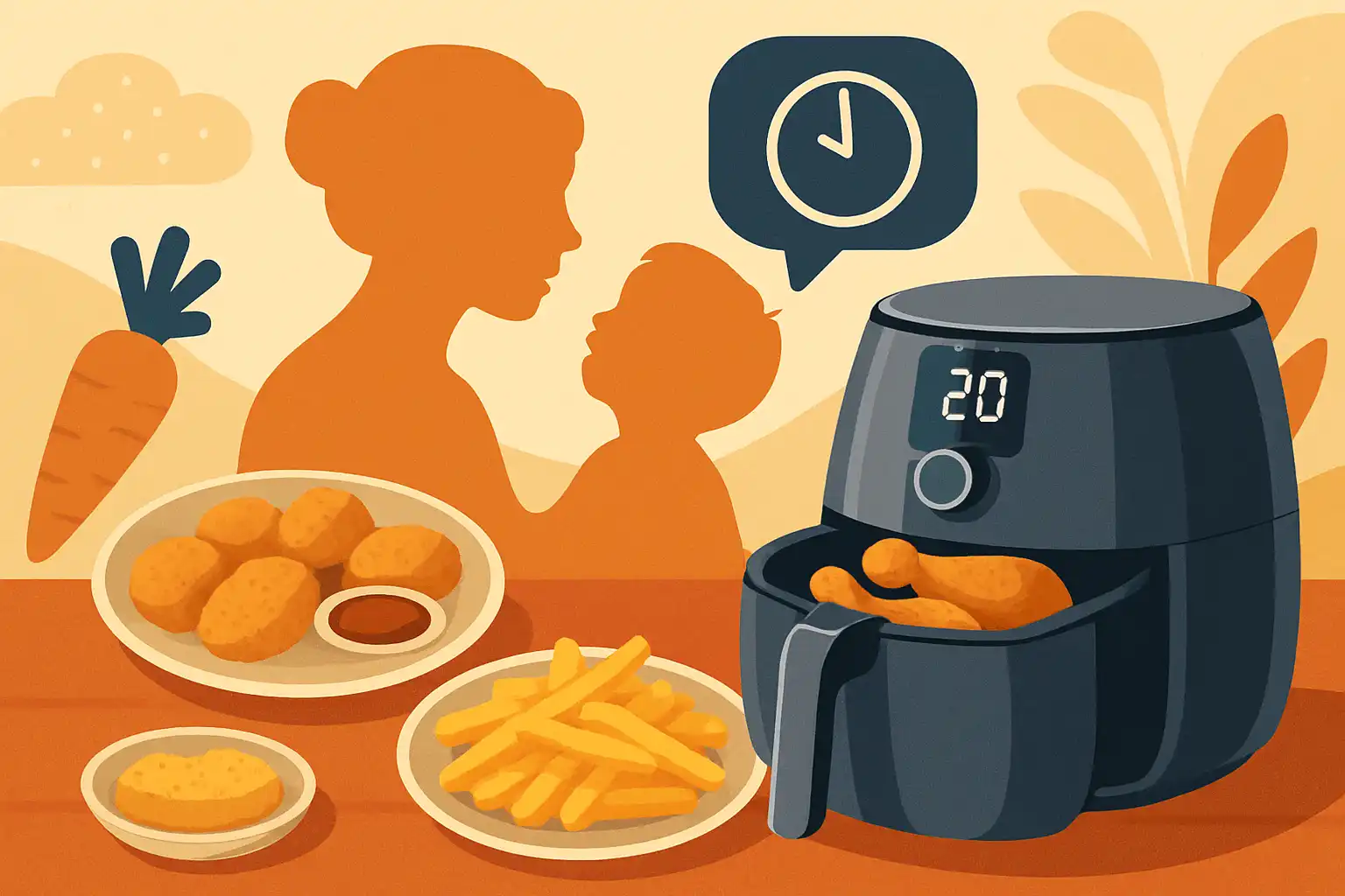 Airfryer life hacks voor drukke ouders: kindvriendelijke maaltijden in 20 minuten