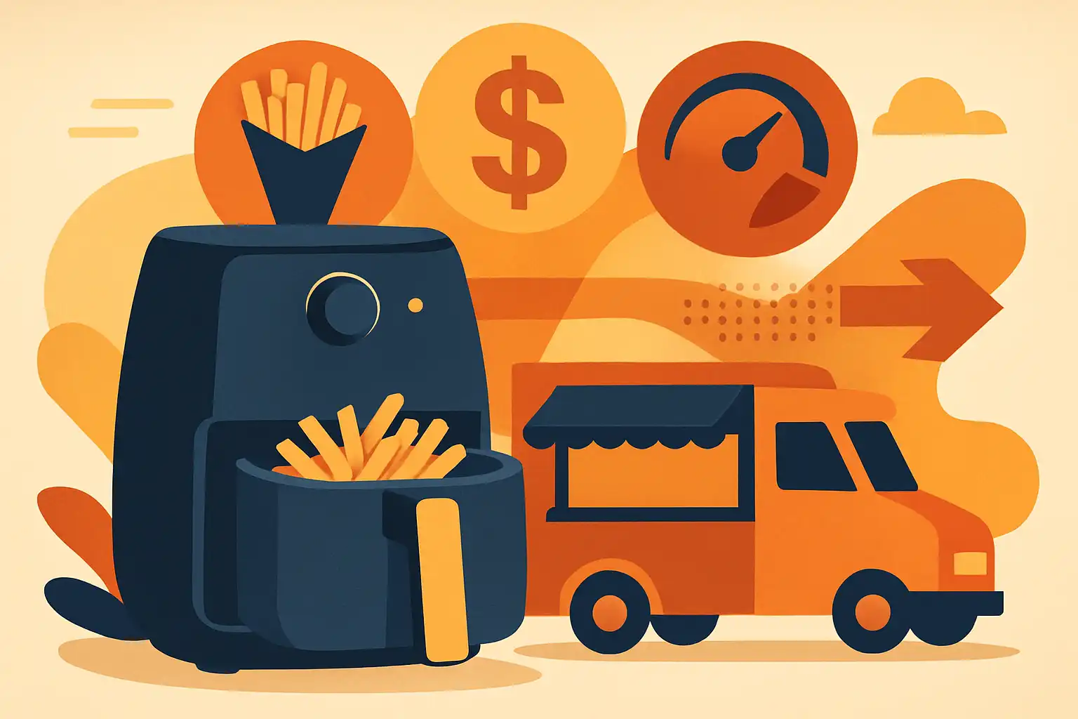 Airfryers voor kleine horeca en foodtrucks: slimme tips om snel en winstgevend te serveren