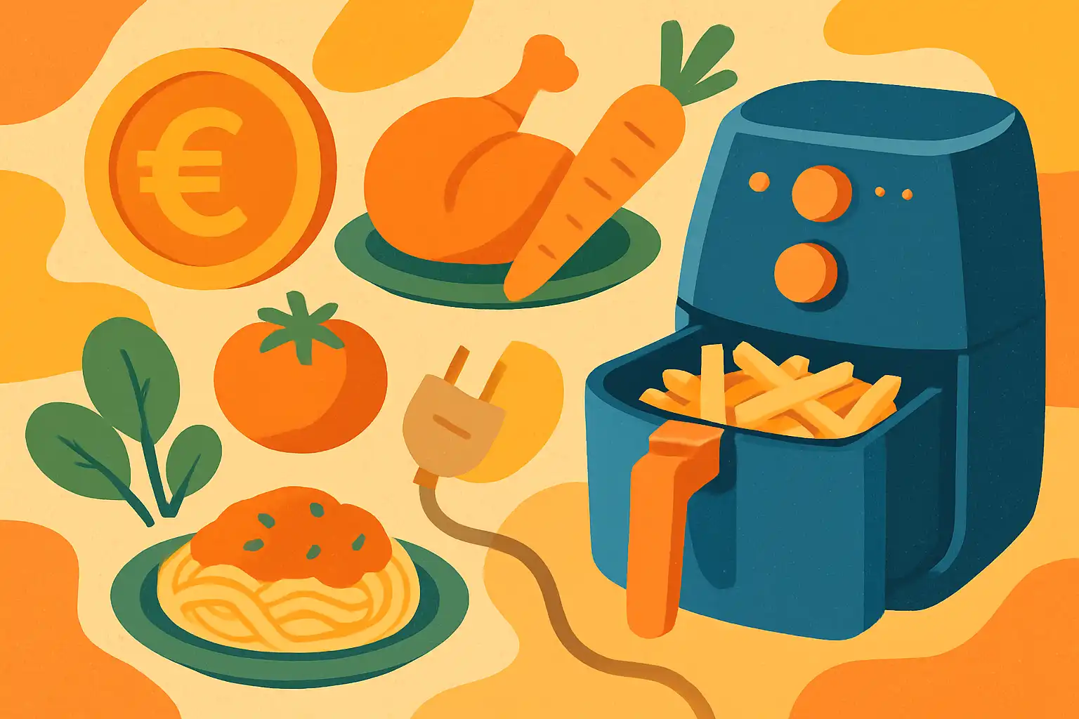 Budgetproof studentenkoken met de airfryer: snelle maaltijden uit één stopcontact