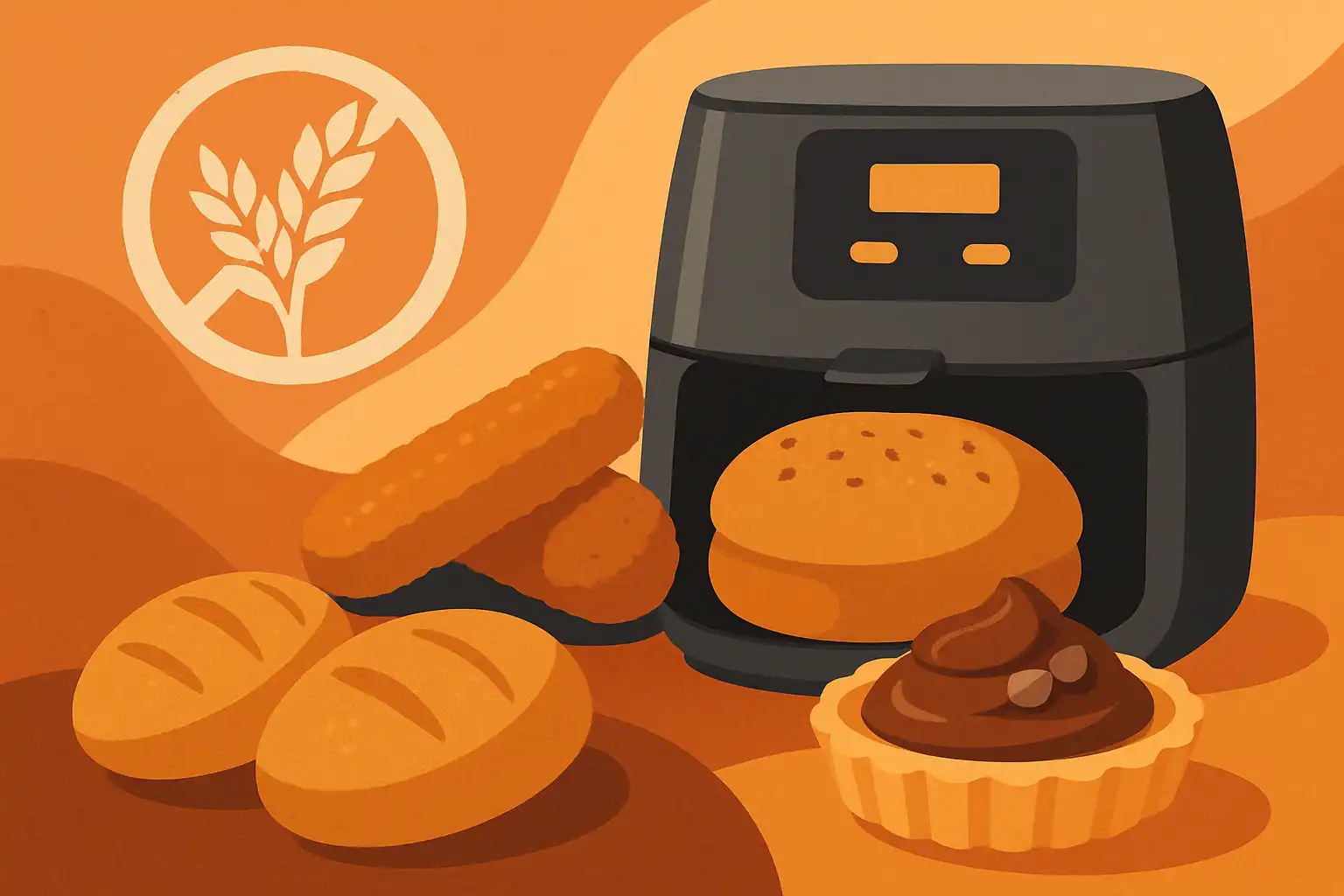 Glutenvrij genieten uit de airfryer: broodjes, snacks en desserts zonder compromissen