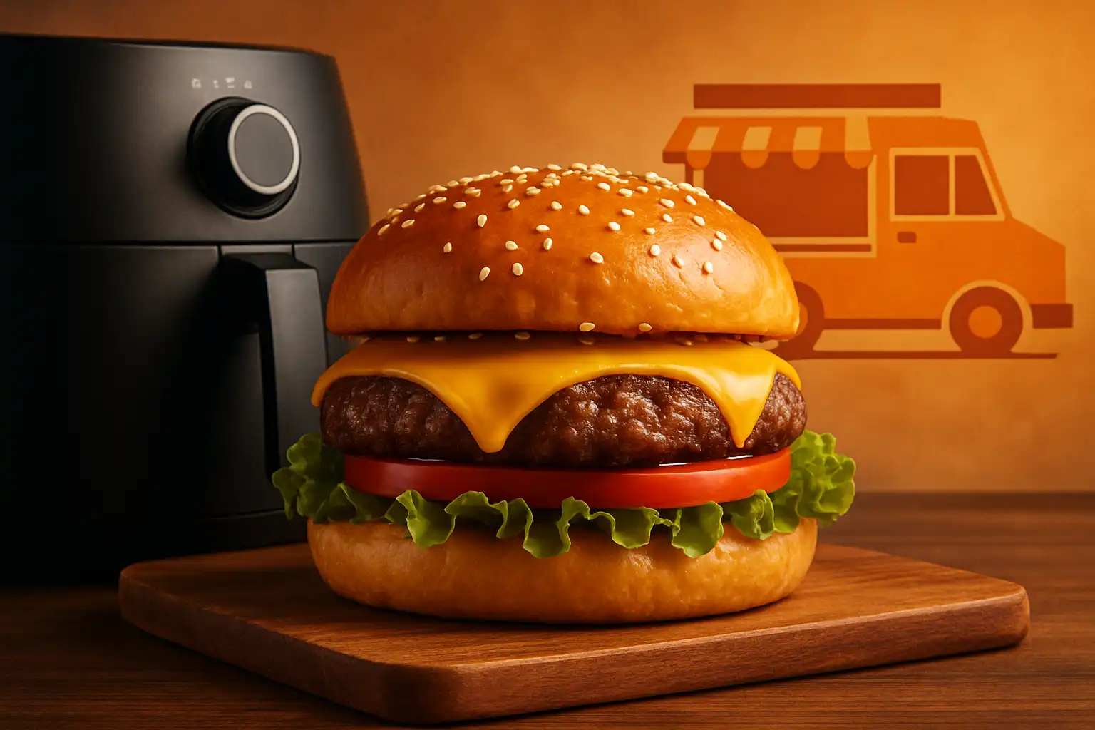 Gourmet burgers uit de airfryer: zo zet je binnen tien minuten een foodtruck-waardige maaltijd op tafel