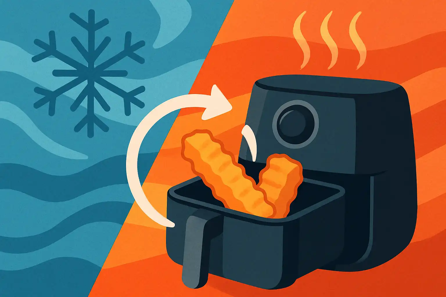 Herwarm als een pro: zo wordt je airfryer-snack weer knapperig zonder uit te drogen