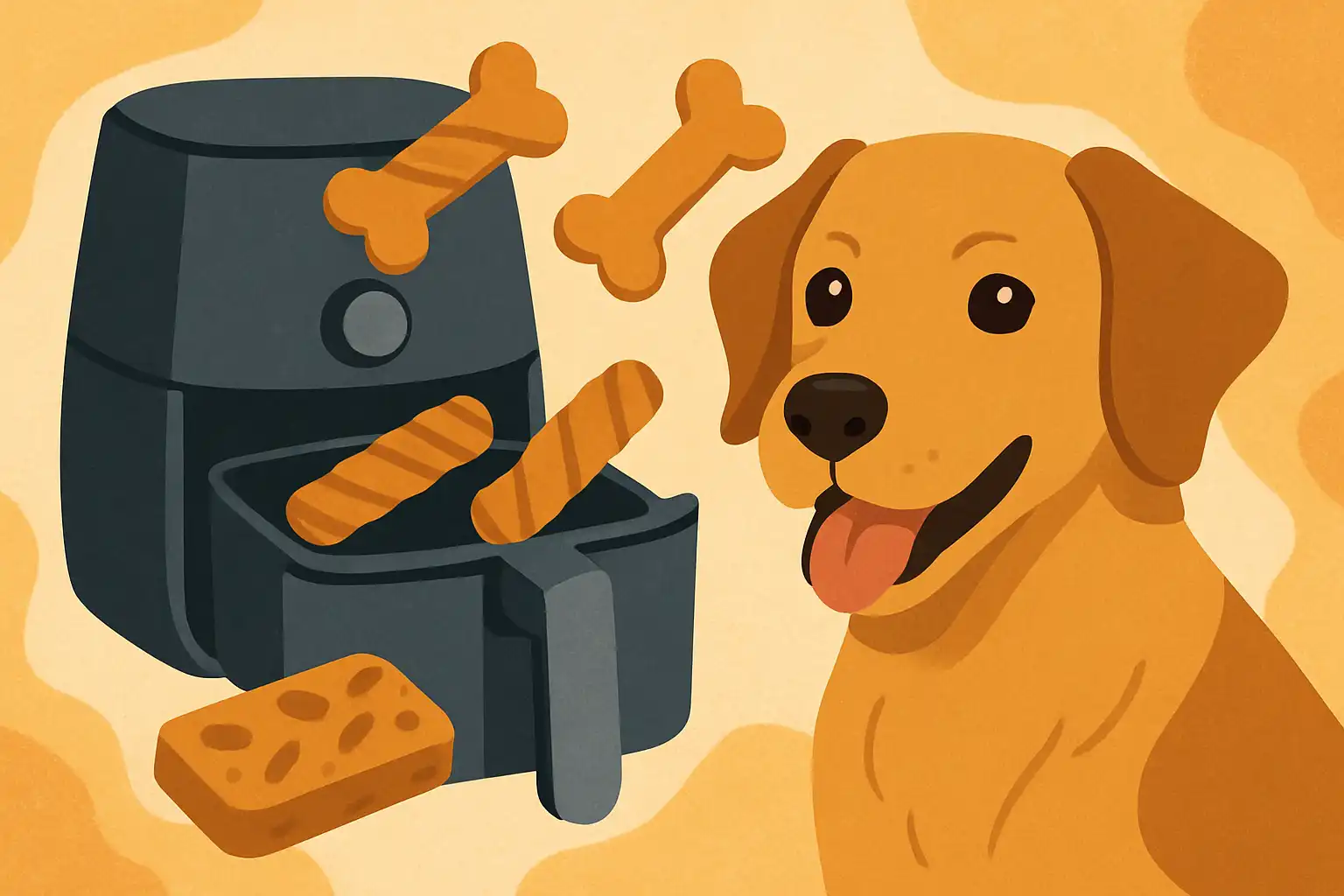 Hondensnacks uit de airfryer: makkelijke DIY treats waar je viervoeter dol op is