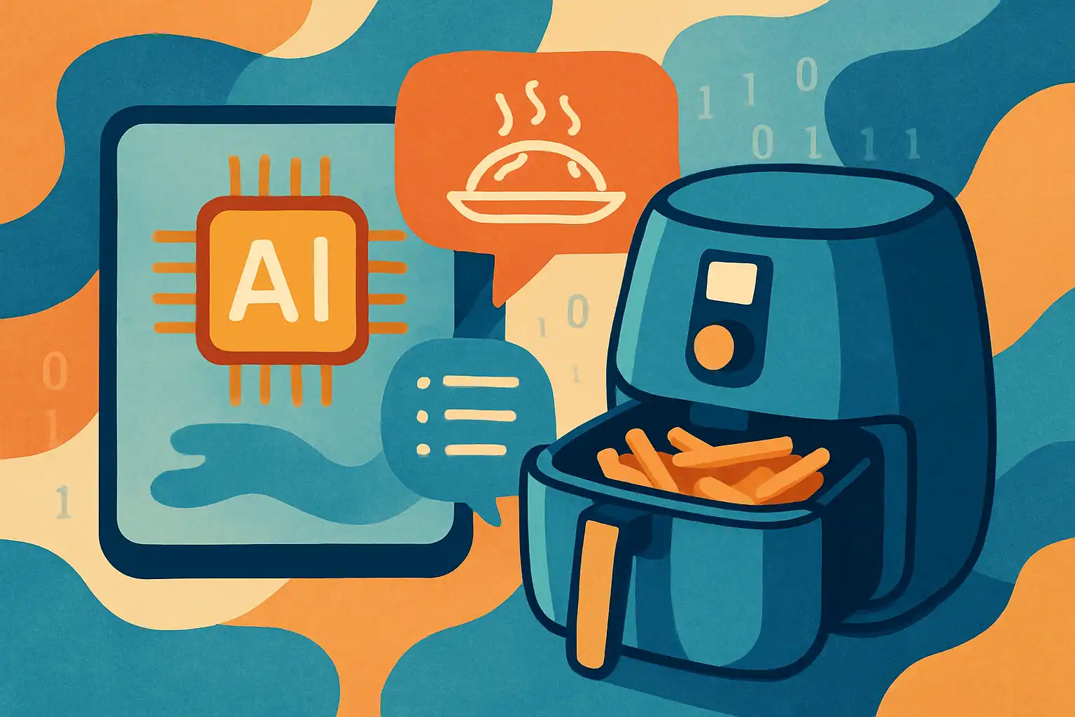 Laat kunstmatige intelligentie je airfryer-chef worden: zo test je recepten van slimme generators