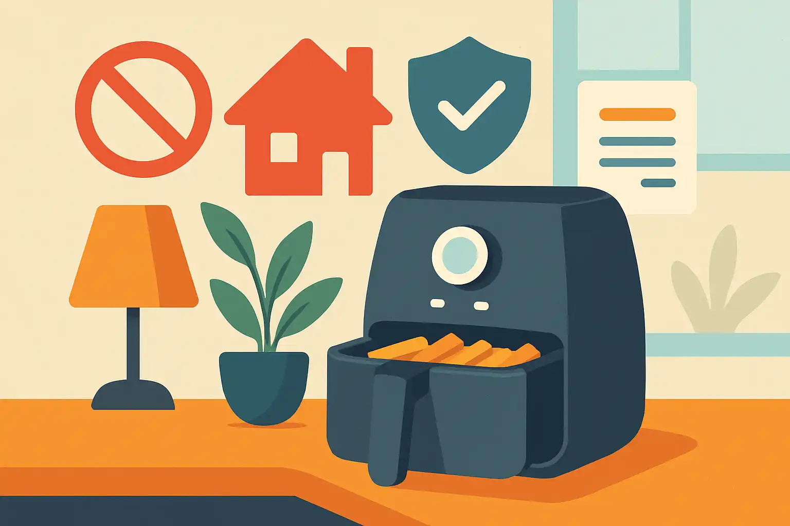 Mag je in een huurwoning een airfryer gebruiken? regels, veiligheid en slimme oplossingen