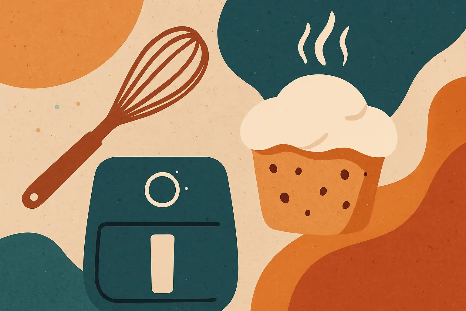 Waarom bakrecepten anders rijzen in de airfryer (en hoe je ze perfect maakt)