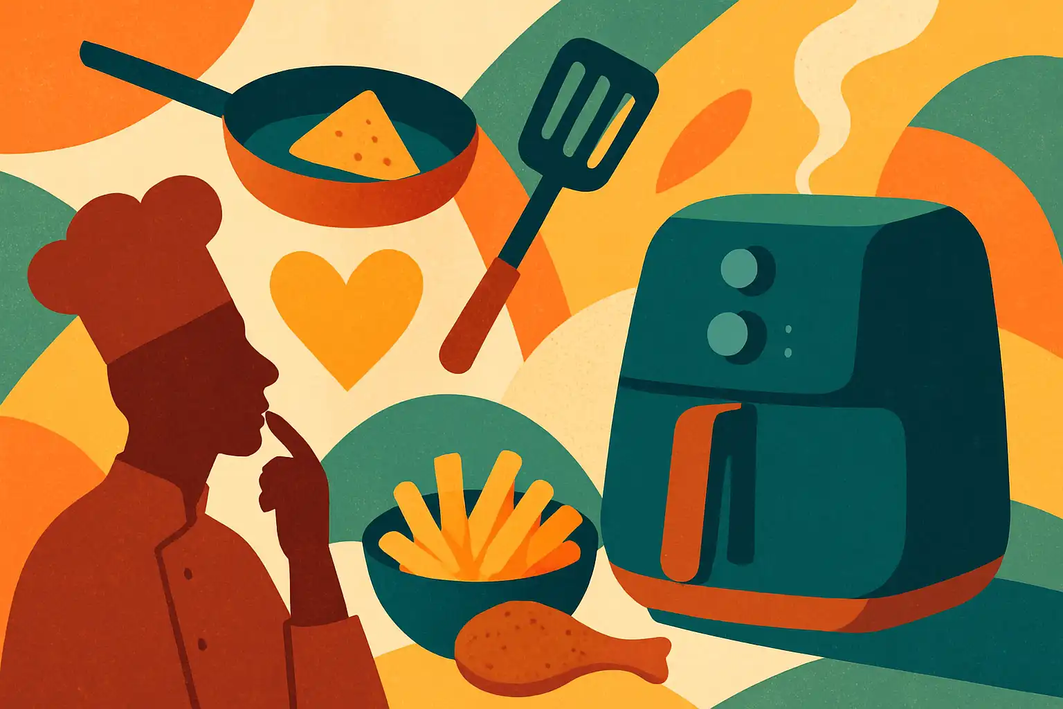 Waarom topchefs heimelijk fan zijn van de airfryer (en wat jij daarvan kunt leren)