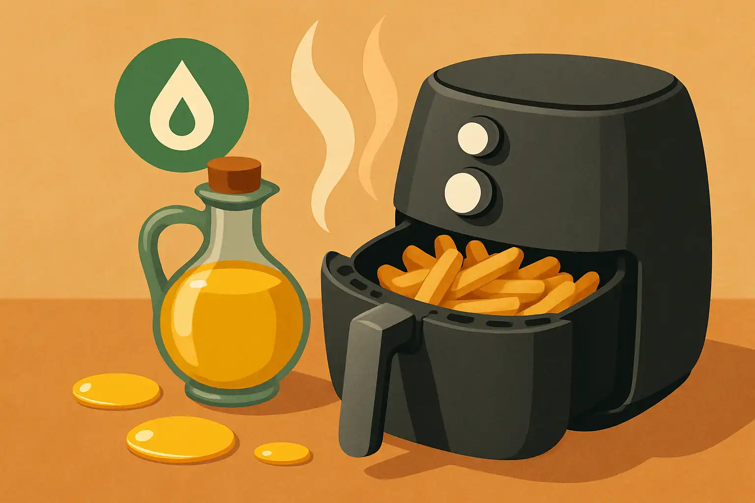 Welke olie gebruik je in de airfryer? de ultieme gids voor smaak, rookpunt en knapperigheid