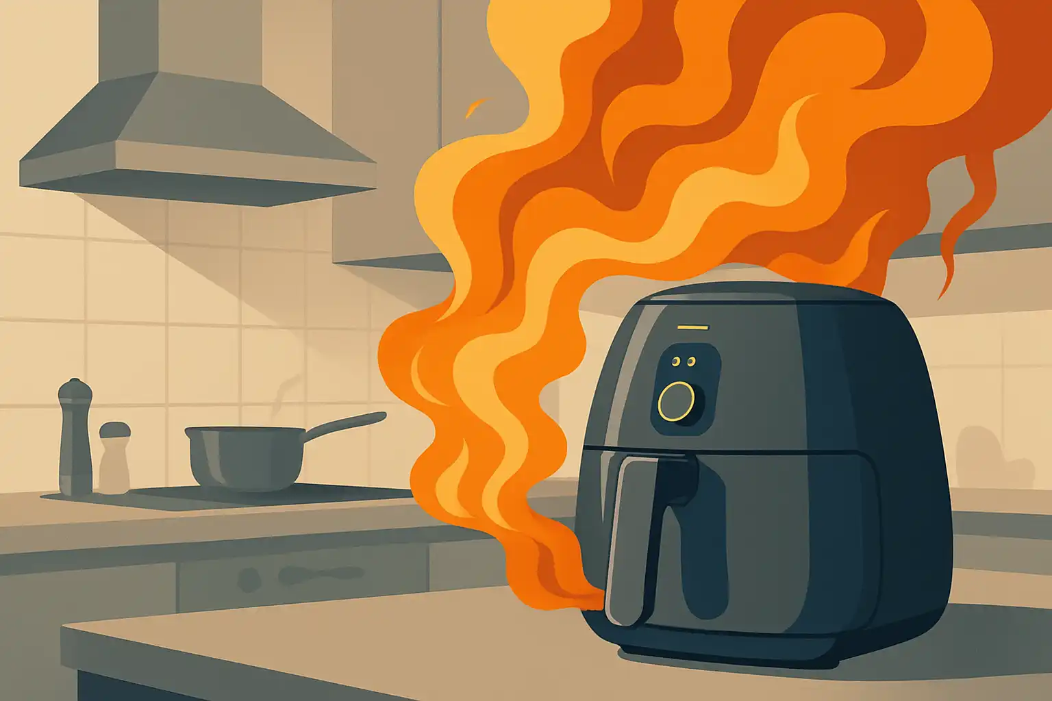 Zo voorkom je rook en brandlucht uit de airfryer: slimme oplossingen voor een geurvrije keuken