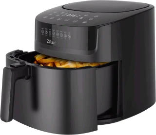 Airfryer XXL – 6,5 Liter – 1800 W – Touchscreen – 40–200°C – Automatische Programma’s – Uitneembare Mand – Zwart
